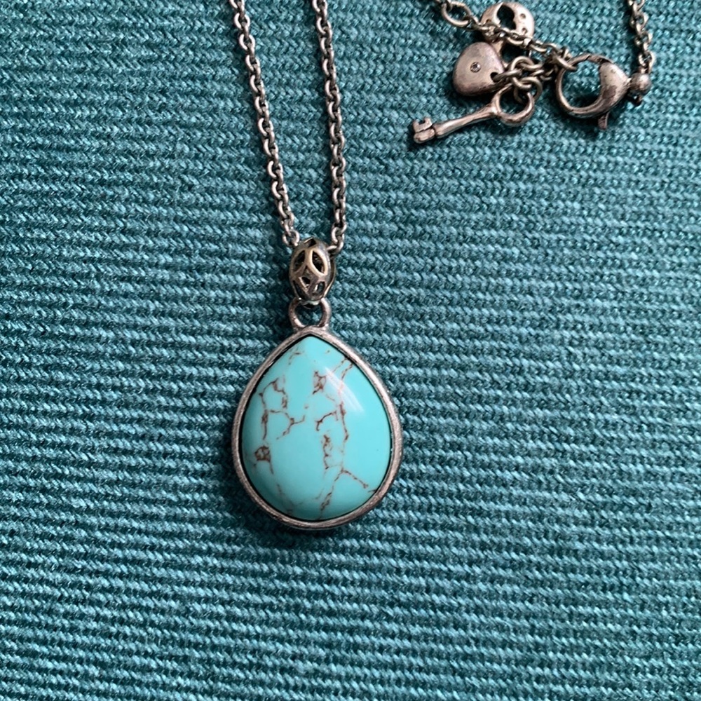 Fossil  Turquoise Necklace